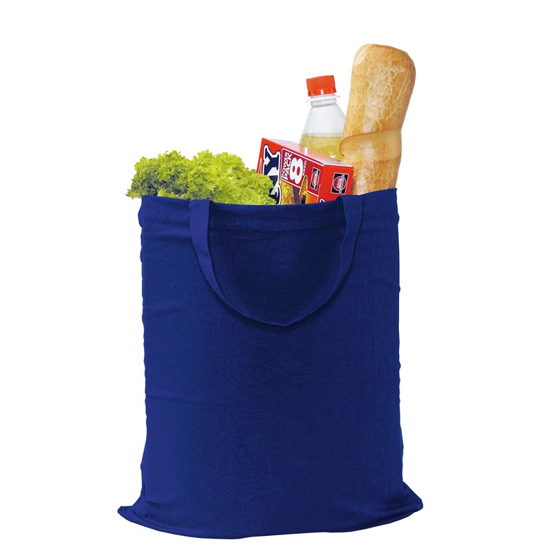 Cotton bag PURE with short handles