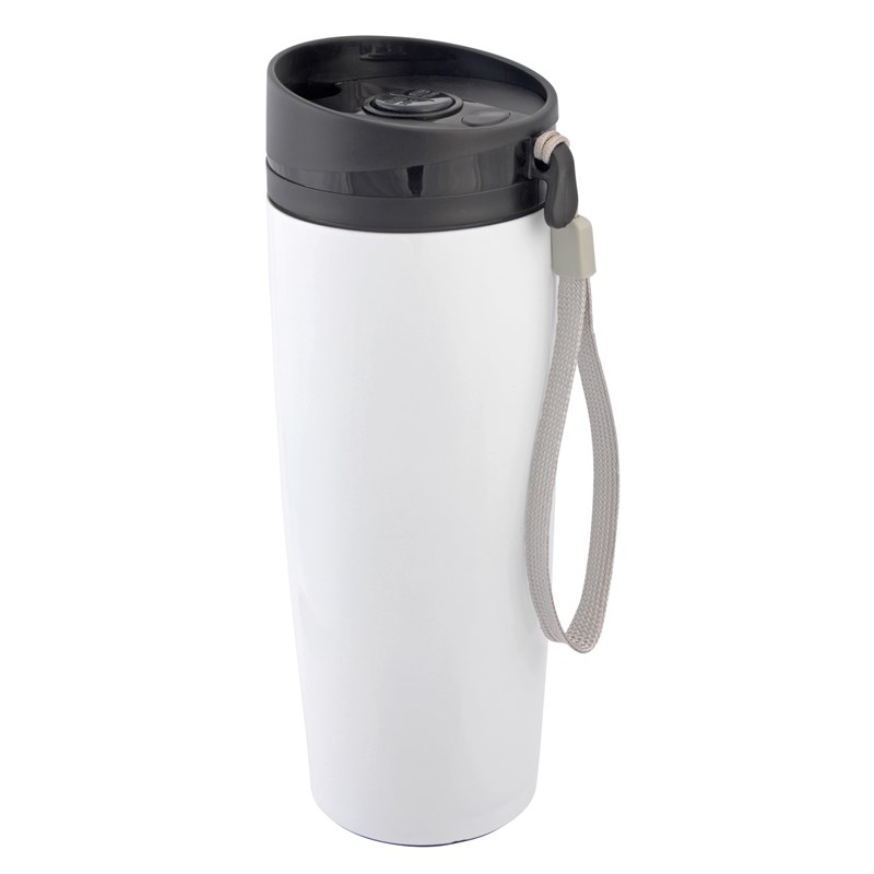 Flask "early morning", white